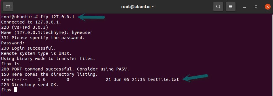 FTP Server Ubuntu Tech Hyme