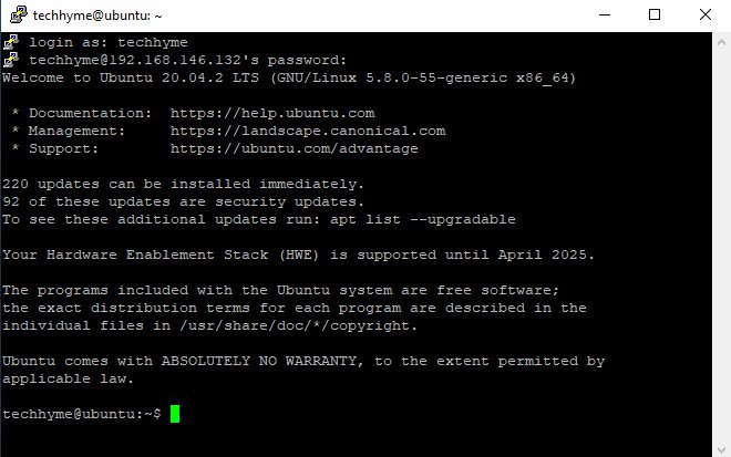 Install Openssh Server Tech Hyme