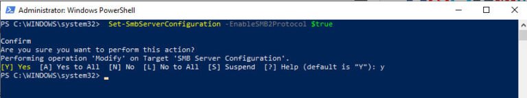 Disable SMB3 Protocol With CMD and PowerShell in Windows 10 – Tech Hyme