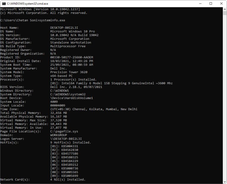 [Windows 10] View Windows Update History with CMD and Powershell Tech