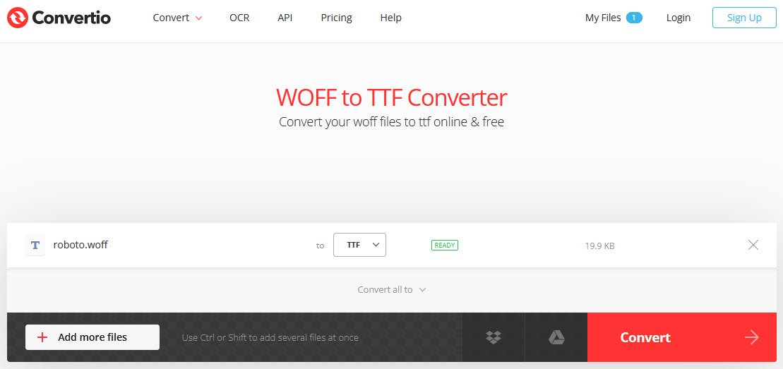 woff to ttf convert techhyme