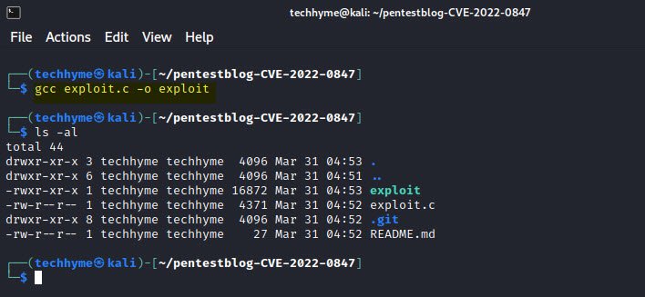 Dirty Pipe Vulnerability Exploitation Techhyme 