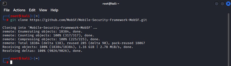 Kali Linux 2022 Installation of MobSF Tool Techhyme