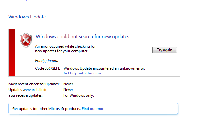 Windows Update Error Fix Solution Techhyme