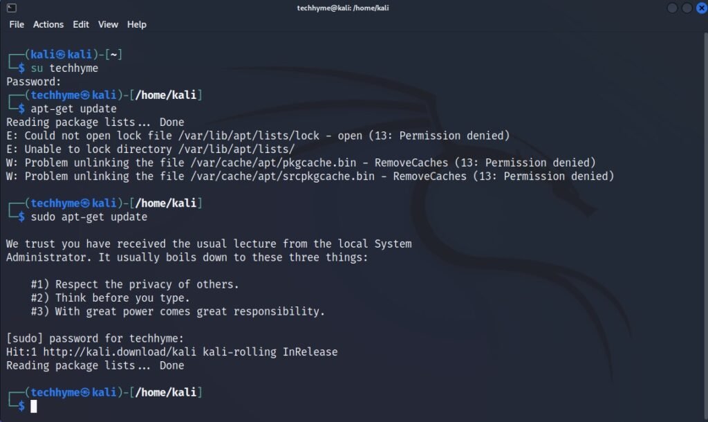 4 Easy Steps To Secure Your Kali Linux Operating System - Tech Hyme