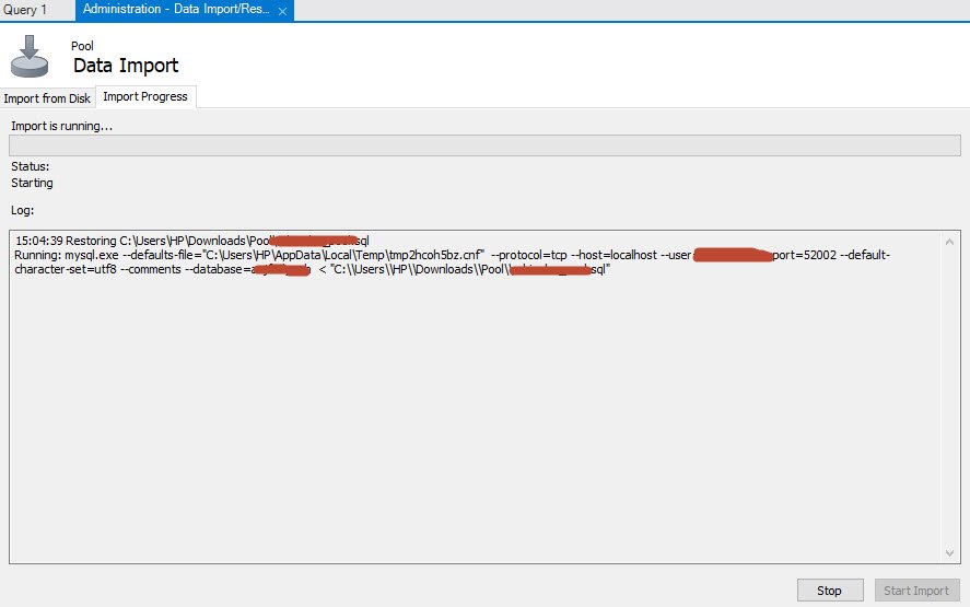 MySQL Import Large Database Using MySQL Workbench Techhyme