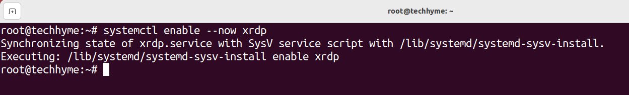 Allow Remote Access XRDP Ubuntu Techhyme