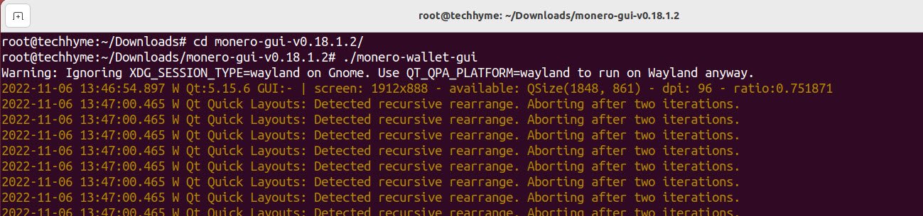 Install Monero Wallet Ubuntu GUI Techhyme