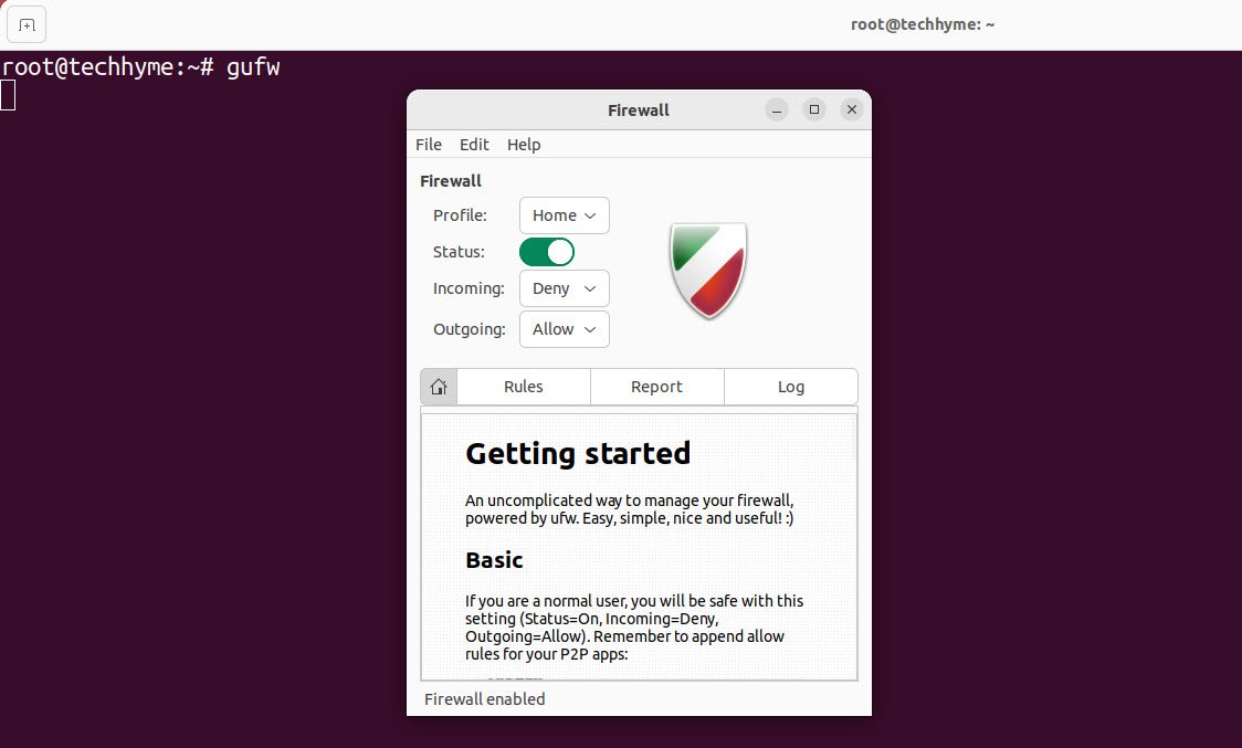 UFW Firewall Ubuntu Techhyme