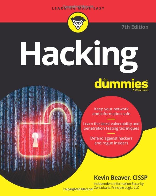 hacking for dummies Best Cybersecurity Books Techhyme