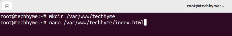 Install Apache Server In Ubuntu Techhyme