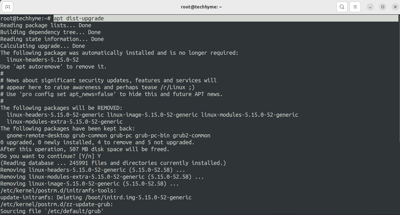 Linux Ubuntu Upgrade Version Techhyme