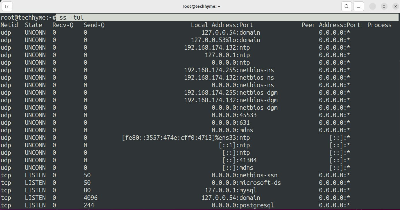 Open Close Ports Ubuntu Techhyme