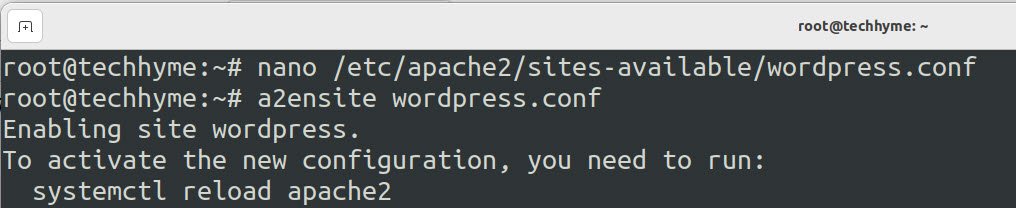 Techhyme_Install_Wordpress_Ubuntu_Apache_PHP_MySQL
