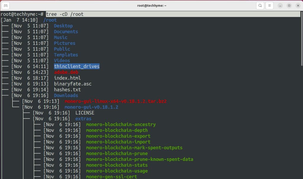 Top 10 Tree Command Examples in Ubuntu Tech Hyme