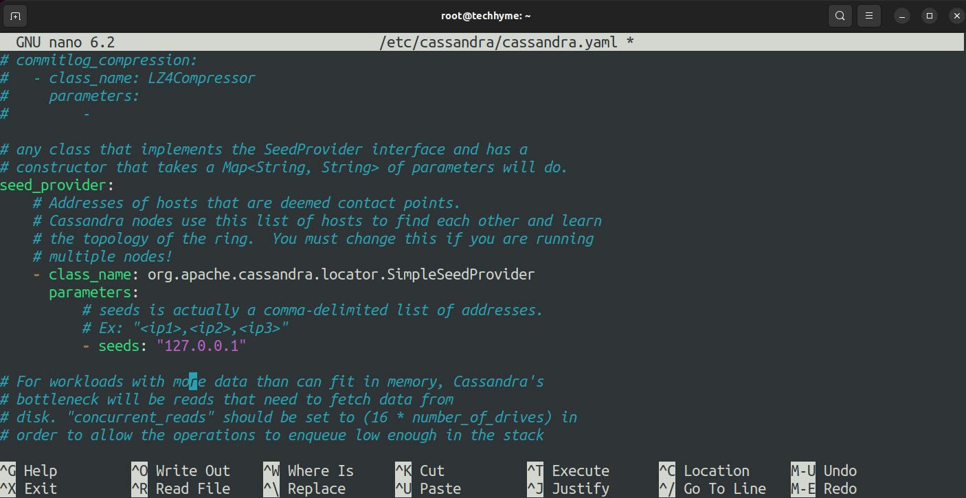 Apache Cassandra Installation Ubuntu Techhyme
