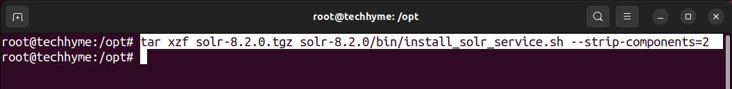 Apache Solr Ubuntu Installation Techhyme
