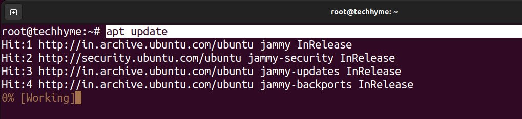 MariaDB Install Ubuntu Techhyme