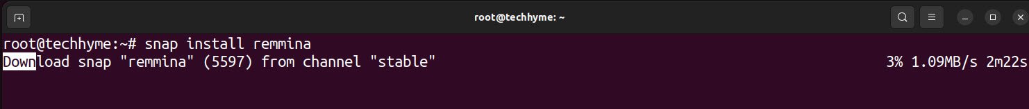 Remmina Ubuntu Install Techhyme