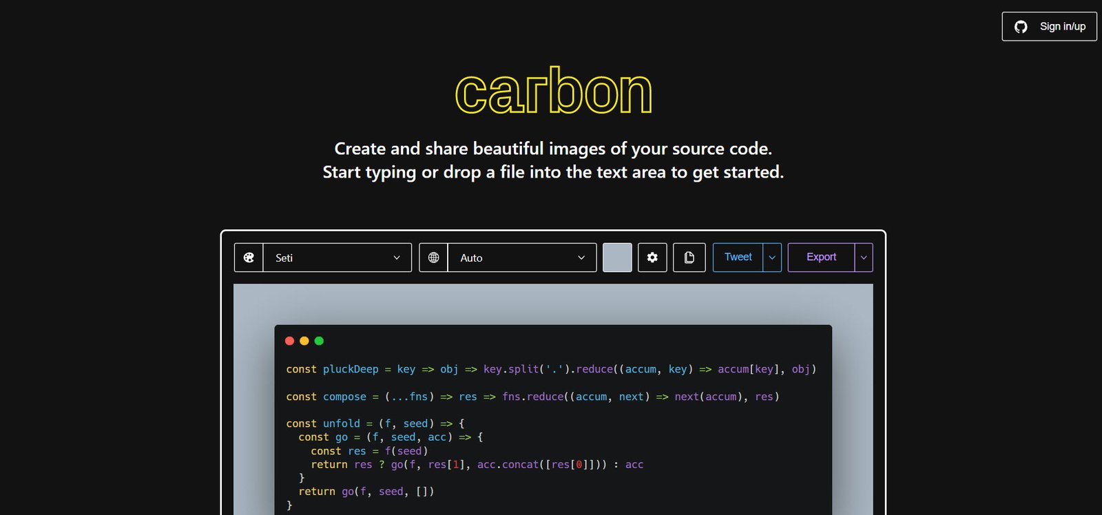 Carbon CSS Tool Techhyme