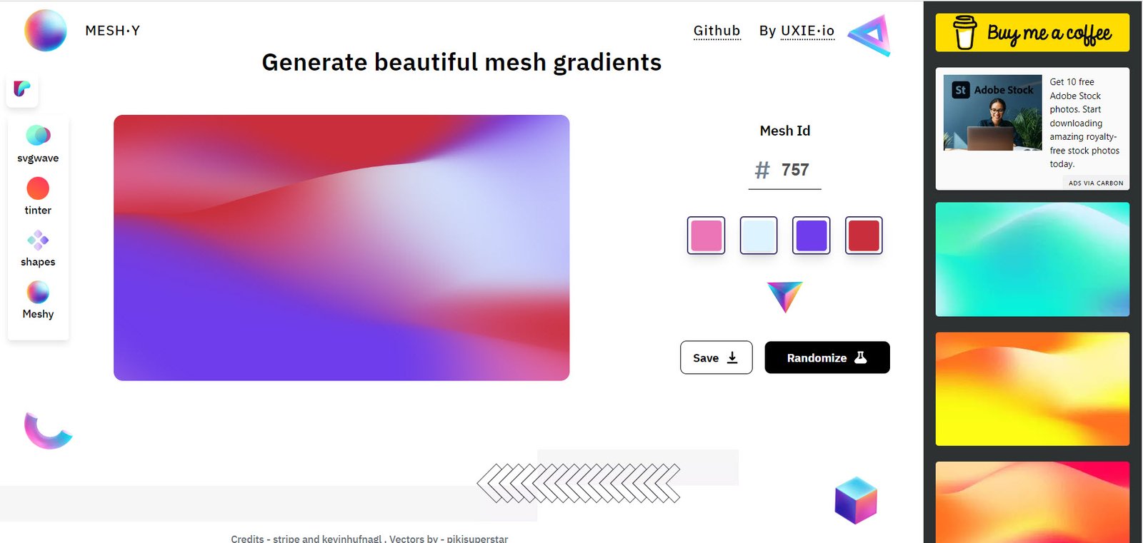 Meshgradient Generate Background Techhyme
