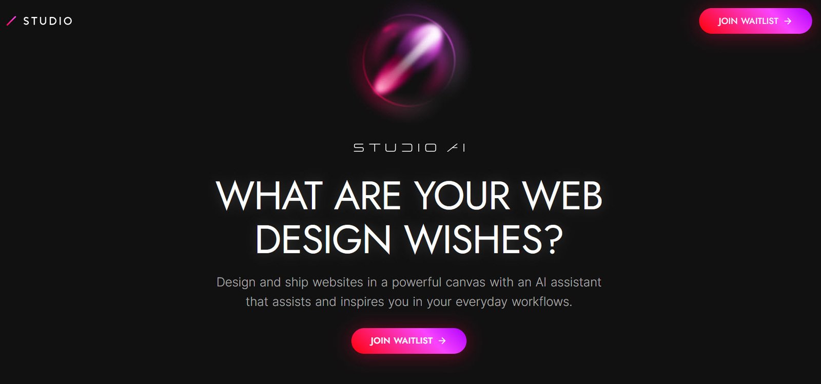 Studio Design AI Tool Website Techhyme