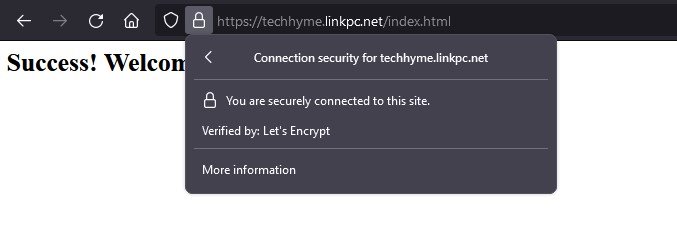 NGINX and Certbot Techhyme