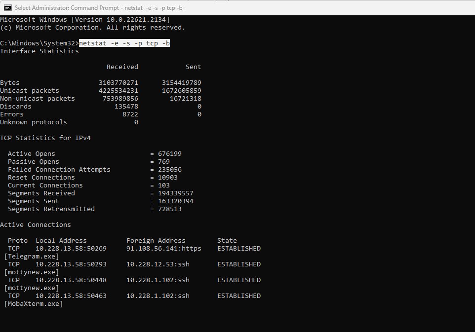 Netstat Active Connections Techhyme