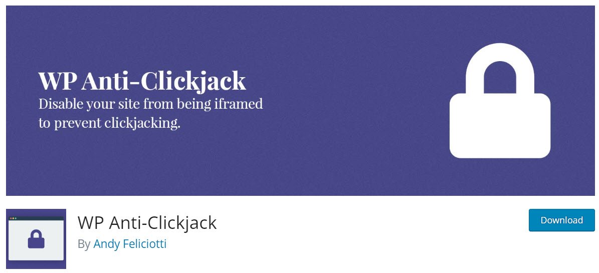 WP Anti-Clickjack