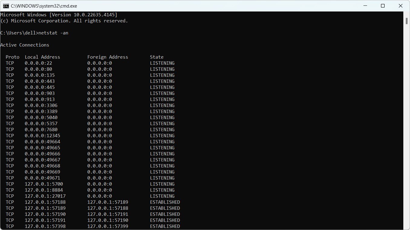 Netstat Command