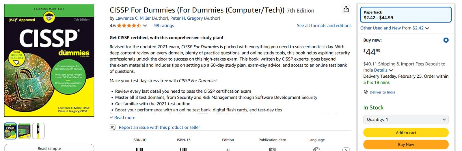 CISSP For Dummies