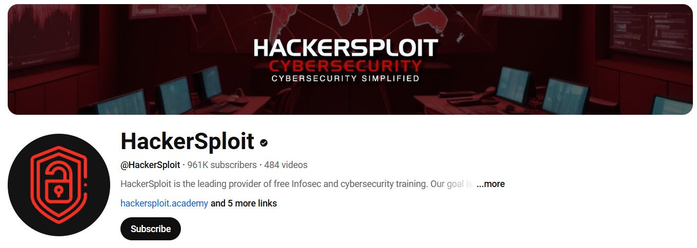 Hackersploit Academy