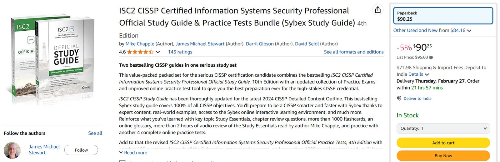 ISC2 CISSP Certified